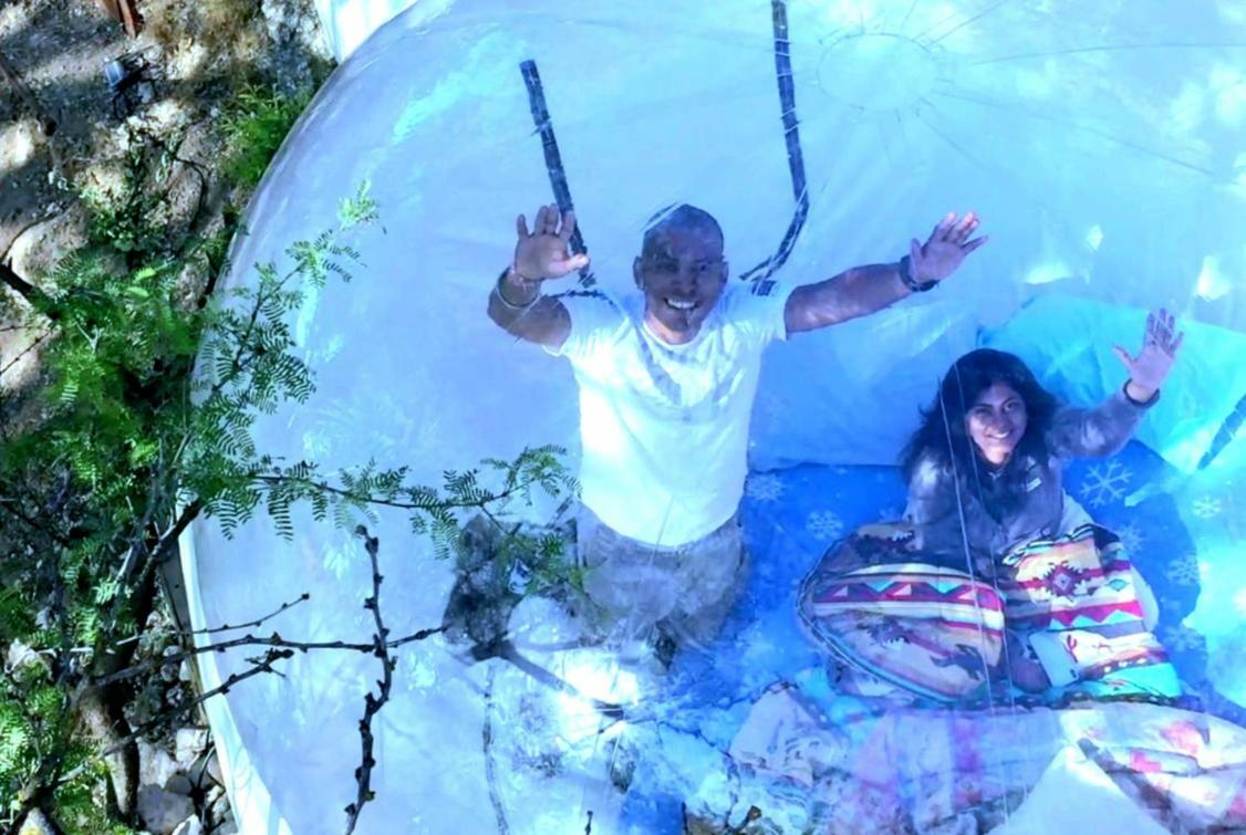 塞多纳 Cave, Yurt, Bubble And Other Glamping Adventures酒店 外观 照片
